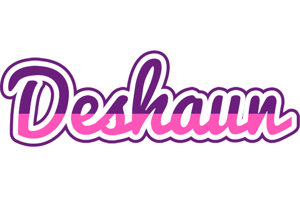 Deshaun cheerful logo