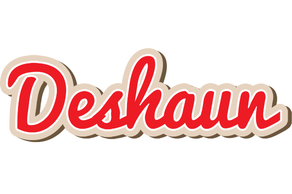 Deshaun chocolate logo