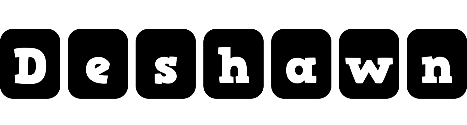 Deshawn box logo