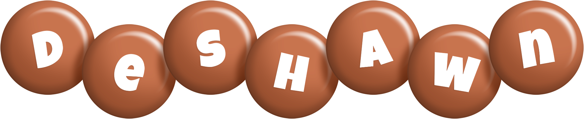 Deshawn candy-brown logo