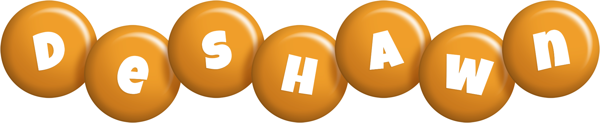 Deshawn candy-orange logo