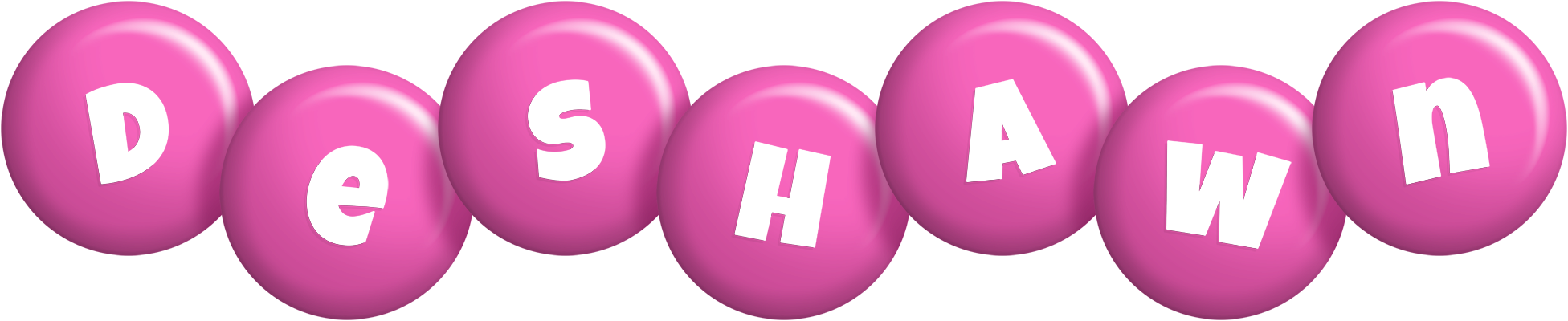 Deshawn candy-pink logo