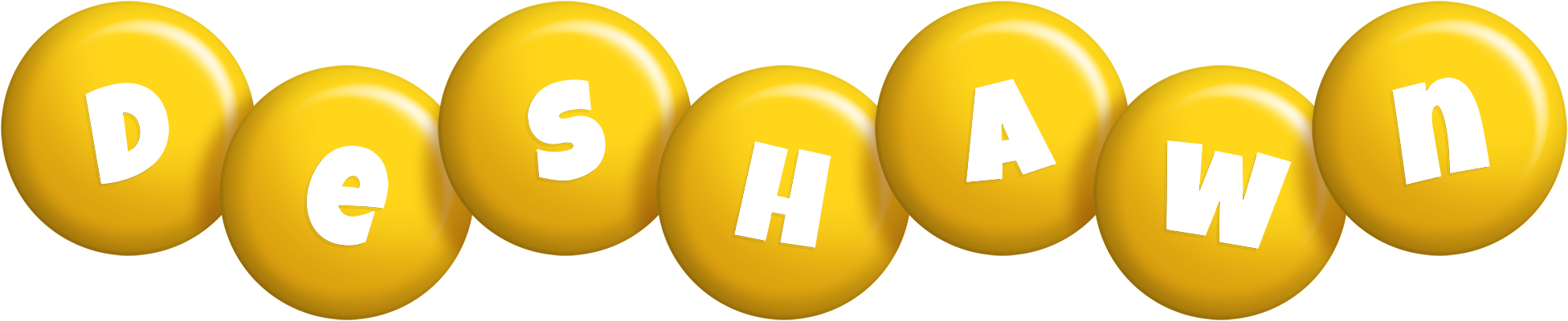 Deshawn candy-yellow logo