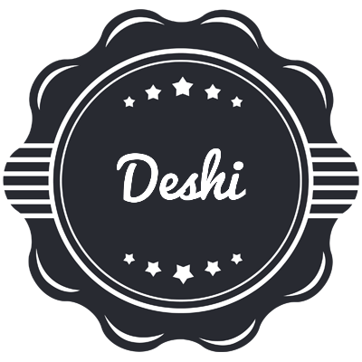 Deshi badge logo