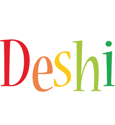 Deshi birthday logo