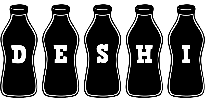 Deshi bottle logo