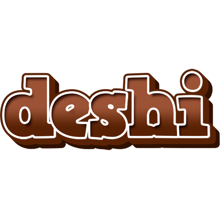 Deshi brownie logo