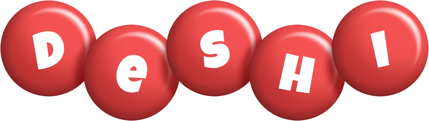 Deshi candy-red logo