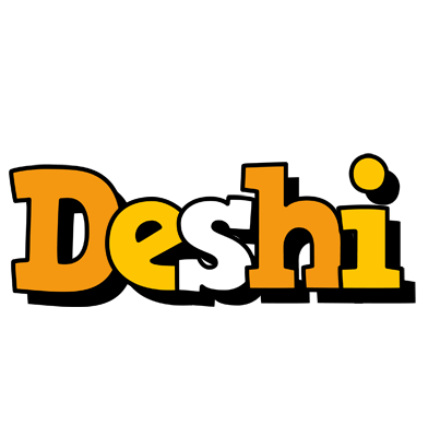 Deshi cartoon logo