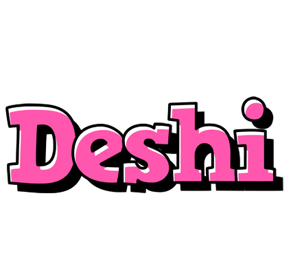 Deshi girlish logo