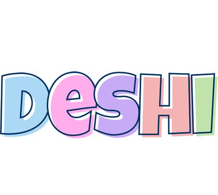 Deshi pastel logo
