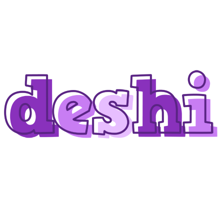 Deshi sensual logo