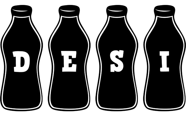 Desi bottle logo