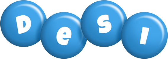 Desi candy-blue logo