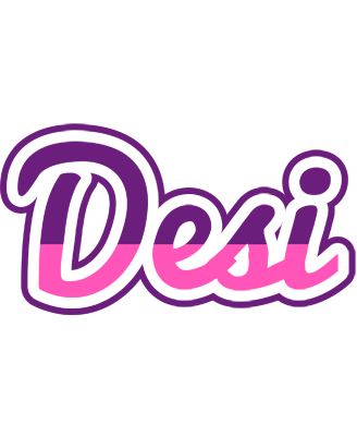 Desi cheerful logo