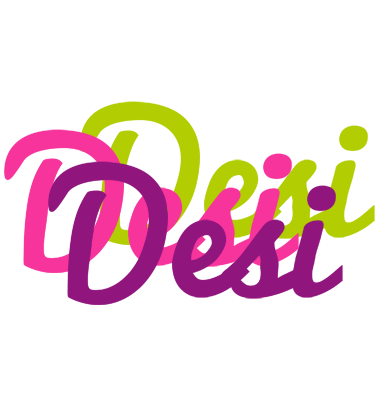 Desi flowers logo