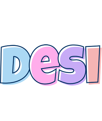 Desi pastel logo