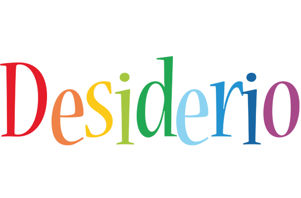 Desiderio birthday logo