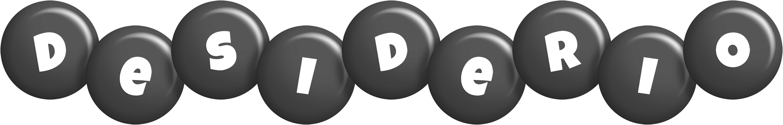 Desiderio candy-black logo