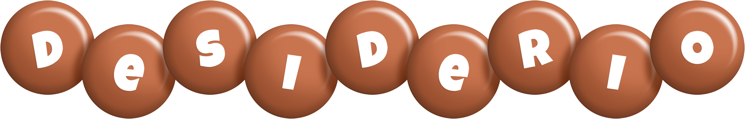 Desiderio candy-brown logo