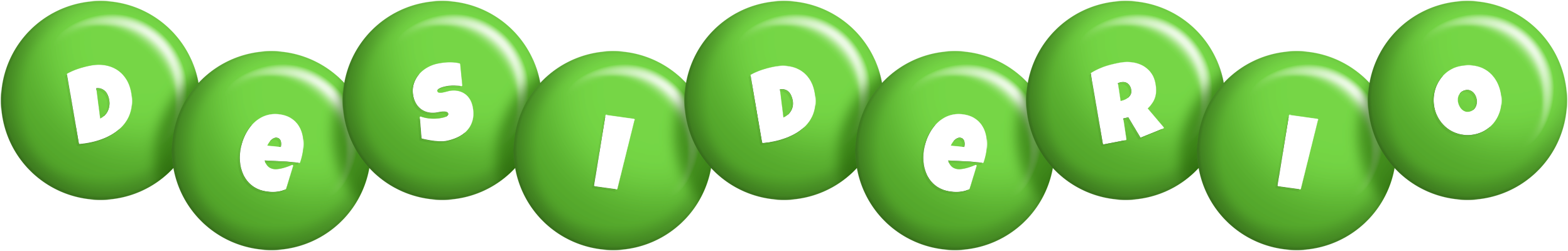 Desiderio candy-green logo