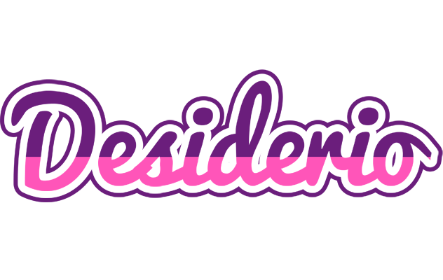 Desiderio cheerful logo