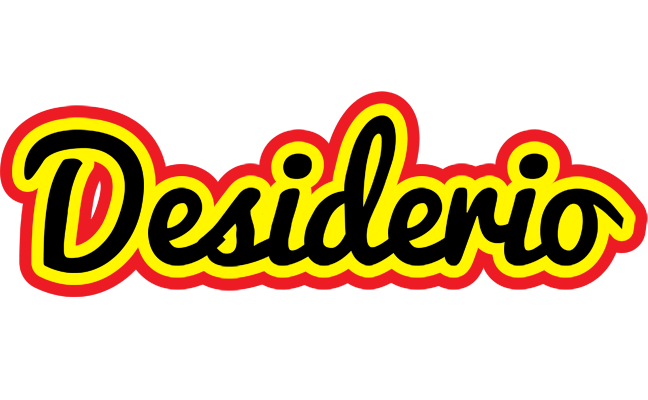 Desiderio flaming logo