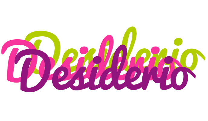 Desiderio flowers logo