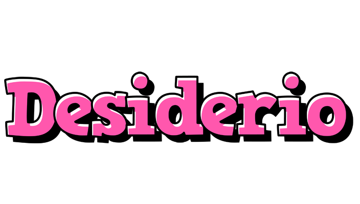 Desiderio girlish logo