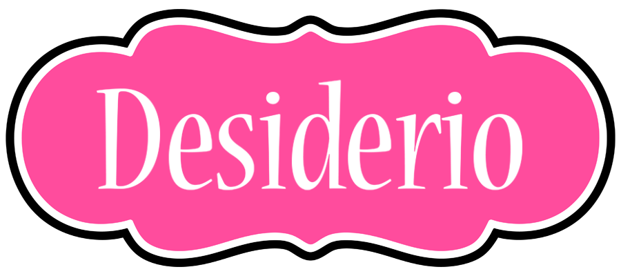 Desiderio invitation logo