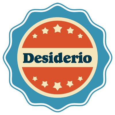 Desiderio labels logo