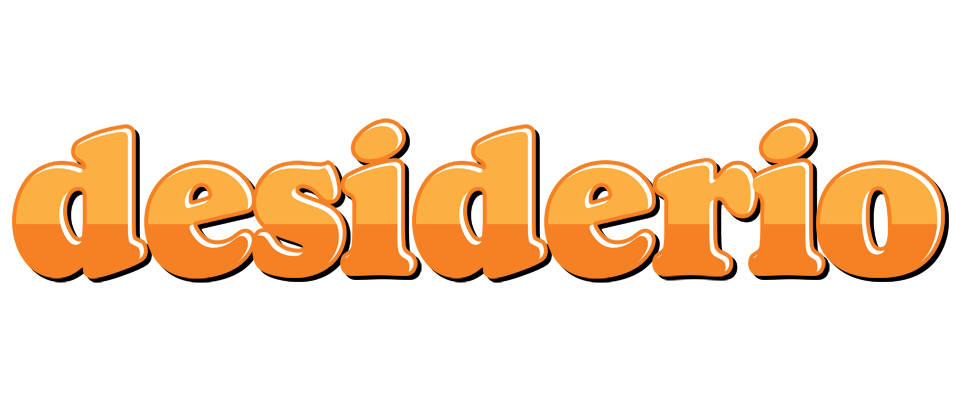 Desiderio orange logo