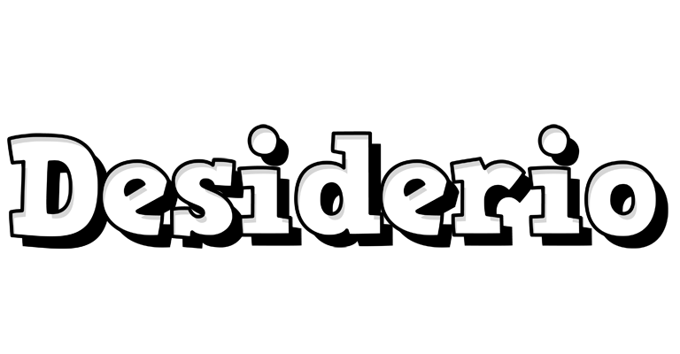 Desiderio snowing logo