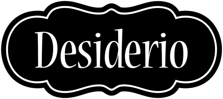Desiderio welcome logo