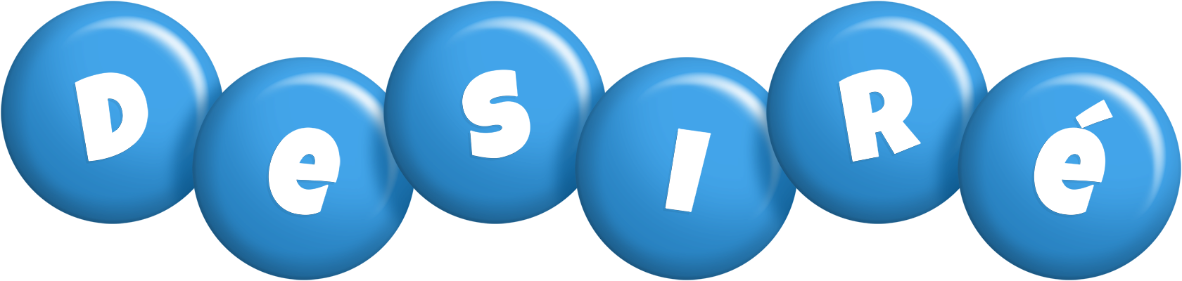 Desiré candy-blue logo