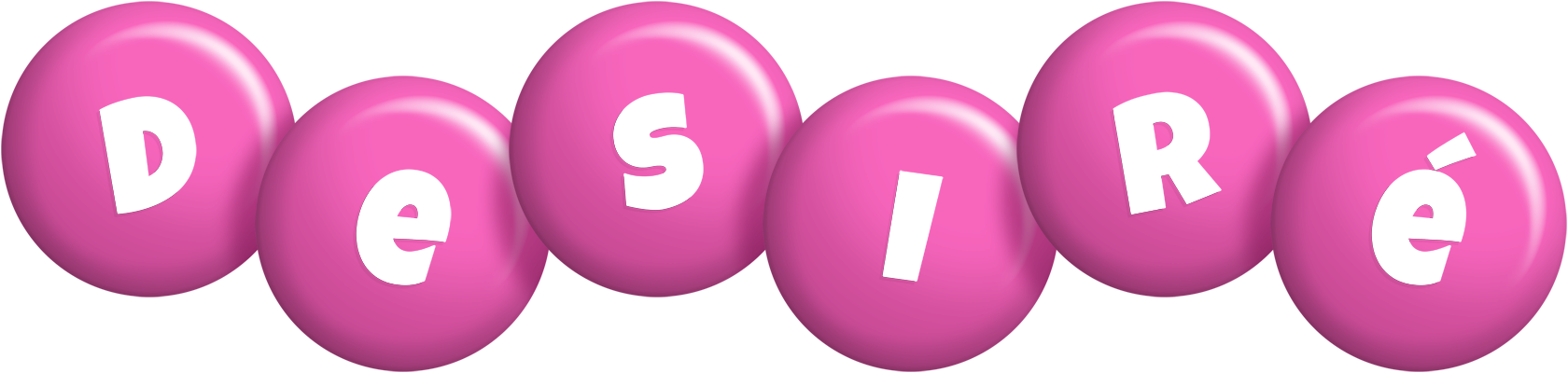 Desiré candy-pink logo