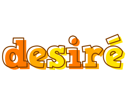 Desiré desert logo
