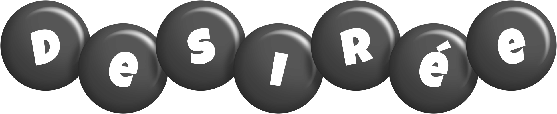 Desirée candy-black logo