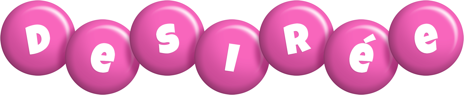 Desirée candy-pink logo