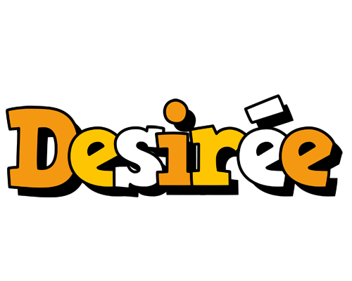 Desirée cartoon logo