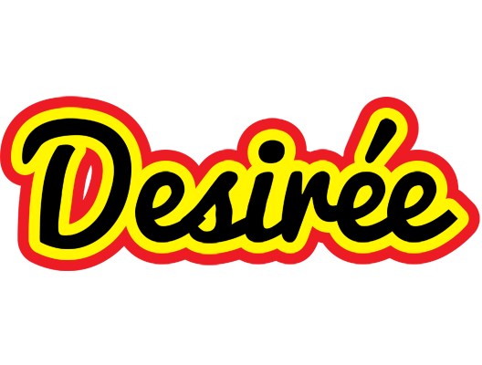 Desirée flaming logo