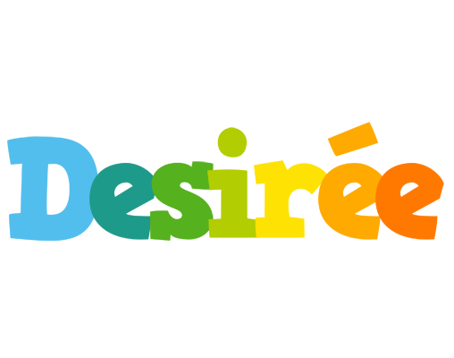Desirée rainbows logo