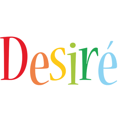 Desiré birthday logo