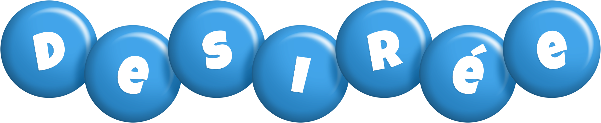 Desirée candy-blue logo