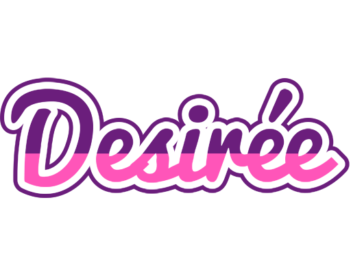 Desirée cheerful logo