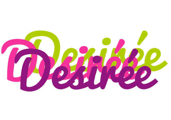 Desirée flowers logo