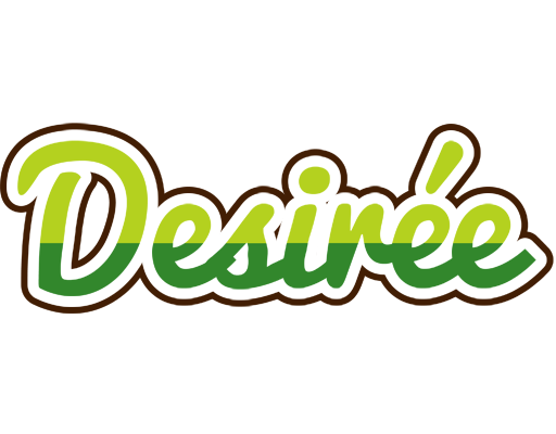 Desirée golfing logo