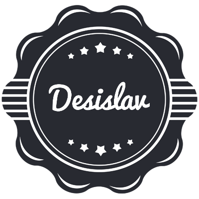 Desislav badge logo