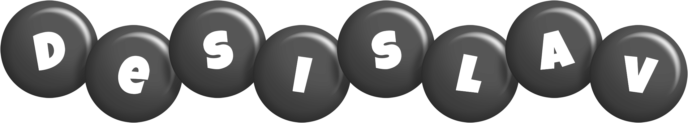 Desislav candy-black logo