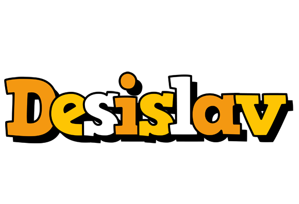 Desislav cartoon logo
